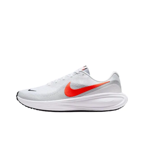 Nike REVOLUTION 8 Устойчивые к истиранию Низкие Беговые кроссовки Мужские Серые
