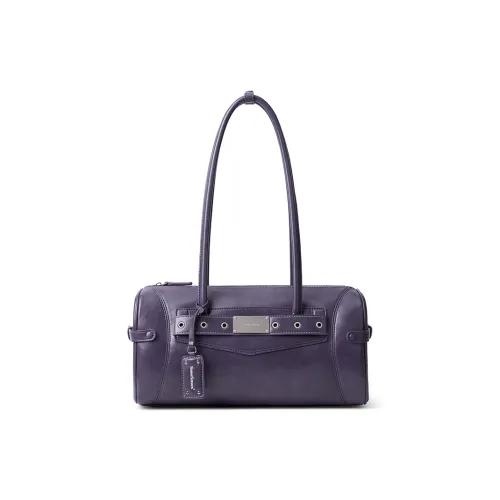 MCMIKO Сумка через плечо из коровьей кожи женская мел фиолетовый