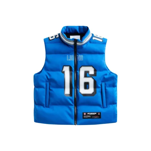 CLOUD SEASON Синие Унисекс Жилеты