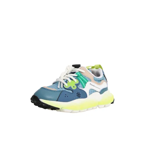 FLOWER MOUNTAIN Устойчивый к истиранию Низкий Топ Детские Лайфстайл Обувь Синий Детский