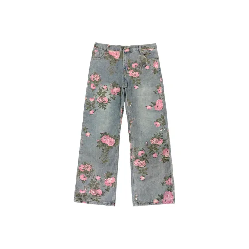 VOLCHOK Синие Унисекс Джинсы