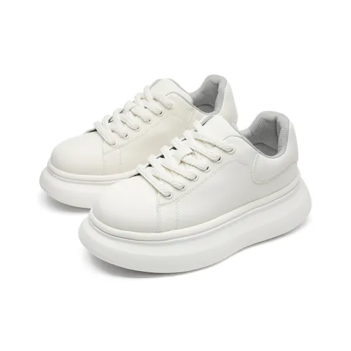 HD Low Top Скейтборд Кроссовки Unisex Белый