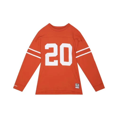 MITCHELL NESS T-Shirt Мужской Оранжевый