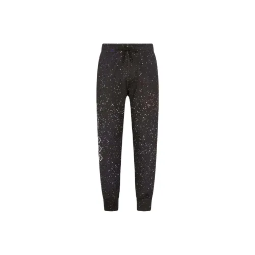 Dolce & Gabbana Черные Мужские Вязаные Спортивные Штаны