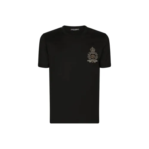 Dolce & Gabbana Черные Мужские T-рубашки