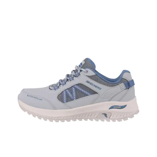 Skechers ARCH FIT DISCOVER Низкий Топ Повседневная Обувь Женская Серый Синий