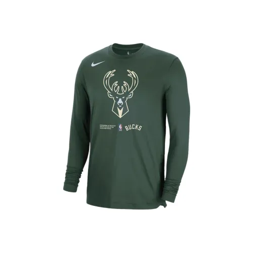 Nike Clothing Темно-зеленая мужская футболка с коротким рукавом