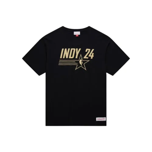 MITCHELL NESS T-Shirt Мужской Черный