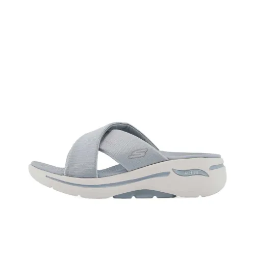 Skechers Go Walk Arch Fit Quick Dry Слайд Женские Серые