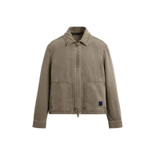 ZARA Бежевый Мужской Куртки