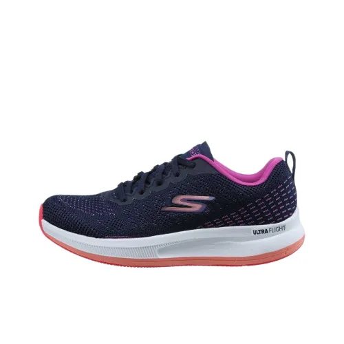 Skechers Go Run Pulse Low Топ Беговые кроссовки Женские Blue