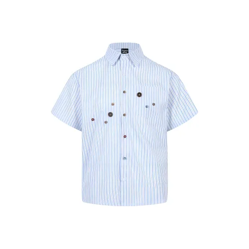 YPUT Синие Женские Рубашки