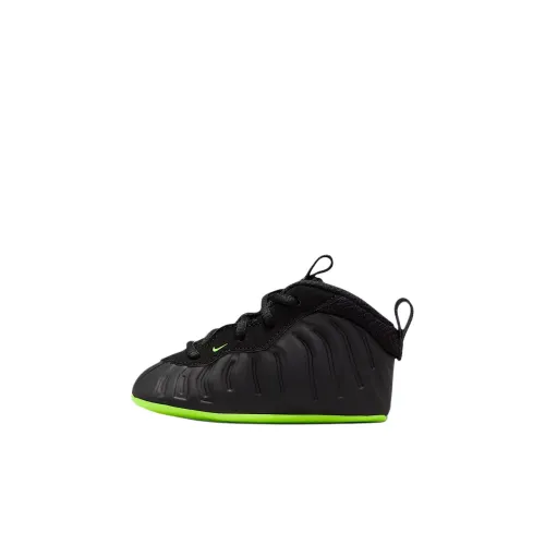 nike Little Posite One Pre Обувь для ходьбы Sock Обувь Черно-желтый Для малышей и детей дошкольного возраста