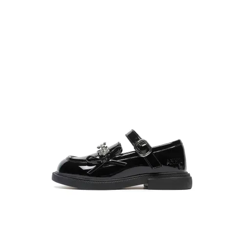 Annil Slip-resistant Abrasion-resistant Low Top Детская кожаная обувь для малышей