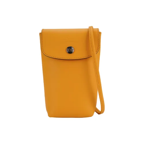 LONGCHAMP Le Pliage Xtra Коровья кожа Сумка через плечо Чехол для телефона Женские Абрикос