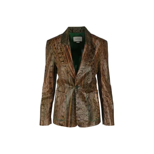 GUCCI Бизнес-костюм мужской золото умбра