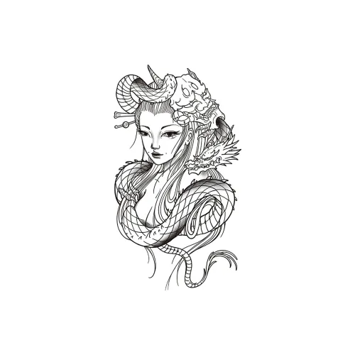 LIEJI Темно-красный Rosa Roxburghii Травяной Татуировочный Наклейка