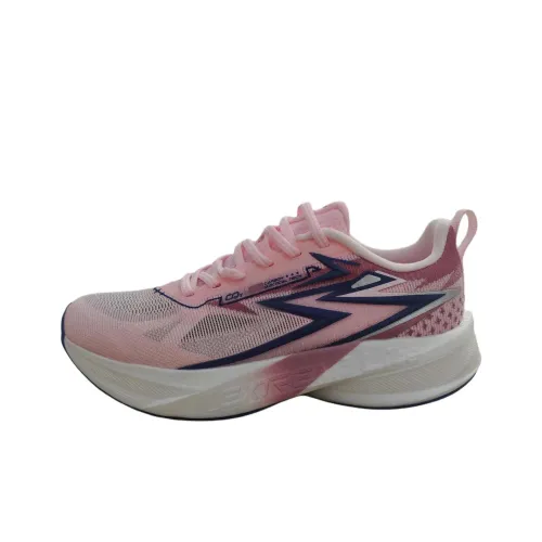 361° Swift Wind ET Амортизация Устойчивый к истиранию Легкий Низкий Топ Повседневные Беговые кроссовки Спринт Женские Розовые