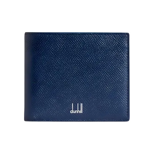 Dunhill Кошелек из коровьей кожи мужской морской синий