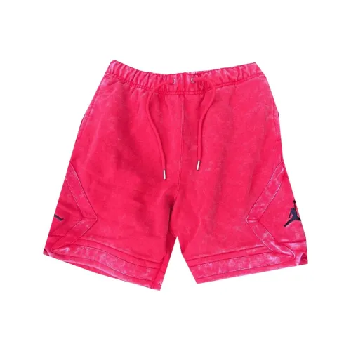 JORDAN Apparel Red Men's Casual Shorts JORDAN Apparel Красные Мужские Повседневные Шорты