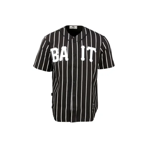 BAIT Черные Мужские Бейсбольные Джерси