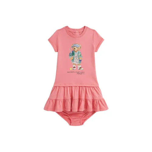 Polo Ralph Lauren Платье Персиково-розовый для малышей и детей дошкольного возраста