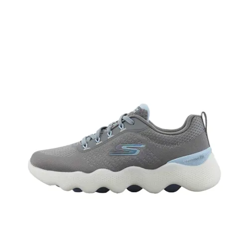 Skechers Go Walk Massage Fit Низкий Топ Повседневная Обувь Женская Серый
