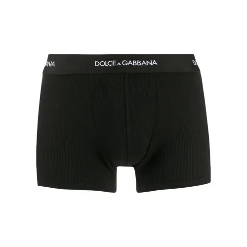 Dolce & Gabbana 1 Pack Черные Мужские Боксеры
