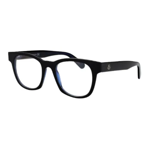 Moncler Ацетат Квадратные Оправы для Очков Унисекс Черные