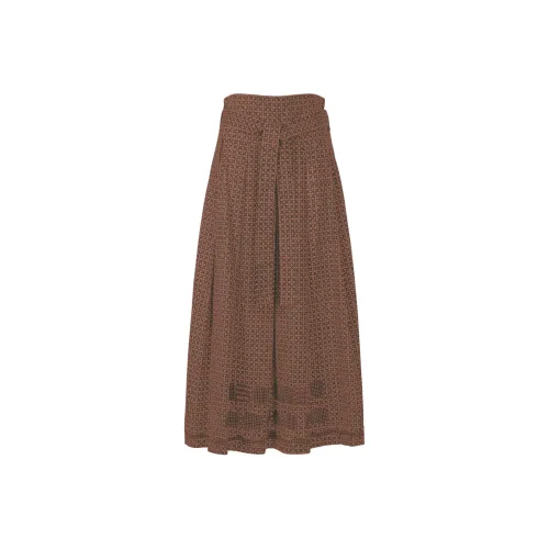 PLEATS PLEASE ISSEY MIYAKE Повседневный Длинный Юбка Женские