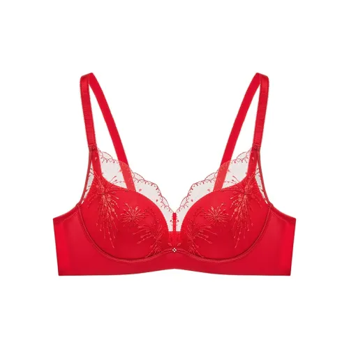 Manifen Красный Женские Бюстгальтеры