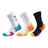 Баскетбольные носки, упаковка из 3 пар (белый, синий, розовый/белый, желтый, оранжевый/черный, оранжевый, синий)