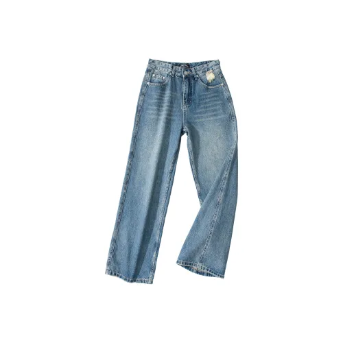 ASEDE Синие Унисекс Джинсы