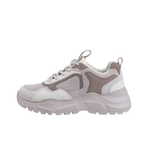 Skechers B RAD Устойчивый к истиранию Низкий Топ Повседневная обувь Женская Розовая