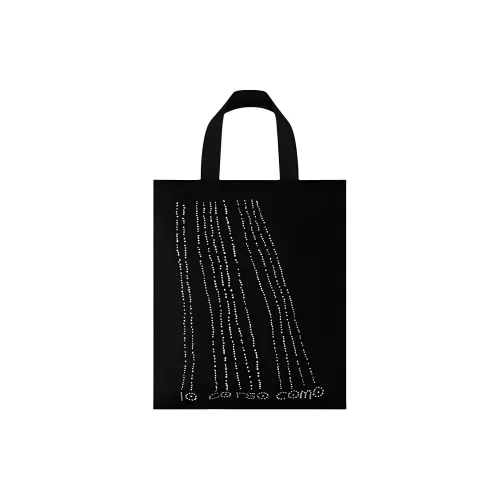 10 CORSO COMO Хлопок Тоут Сумка Сумка для покупок Сумка Женская Черная