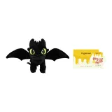 Ночной демон, прохладный плюшевый, кукла + поздравительная открытка