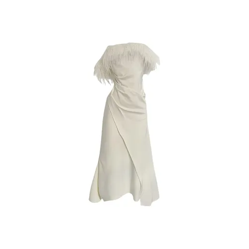 TSKIU Короткий рукав Платье Женское