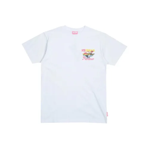 Мороженое Белый Мужская T-рубашка