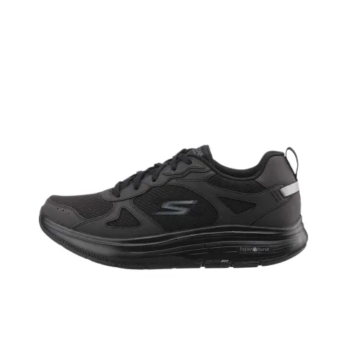 Skechers GOWALK Low Топ Повседневная обувь Мужская Черная