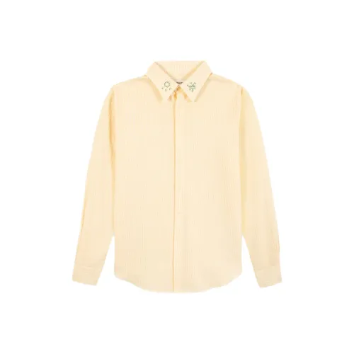 Maison Labiche Рубашка Женская Светло-Желтая