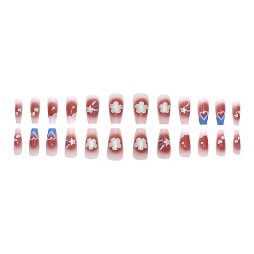 XUNQIANSE Милый Элемент Осветляющий Руки Фальшивая Погоня Трапециевидное Сердце Размытый Флашер