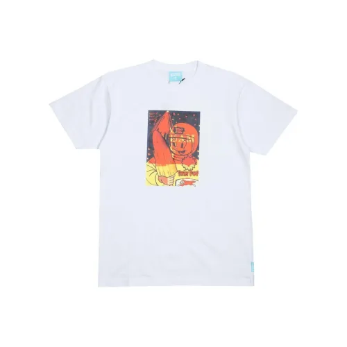 Мороженое Белый Унисекс Футболка