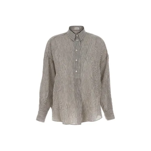 BRUNELLO CUCINELLI SS25 Рубашка Женская Многоцветная