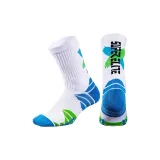 Баскетбольные носки Белый Синий Зеленый 1 упаковка