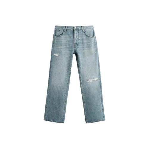 ZARA Medium Blue Men's Jeans ZARA Средне-синие мужские джинсы