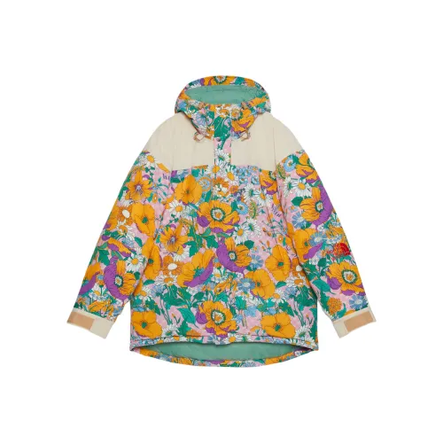 Gucci X The North Face Куртки и Пальто Мужской Оранжевый