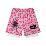 159 Имитация двухслойности Розовый (Розовый Spiders + Черный логотип IXX Daisy)