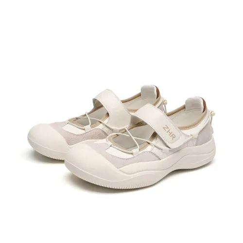 ZHR Балетки Платформа Туфли Мэри Джейн Женские