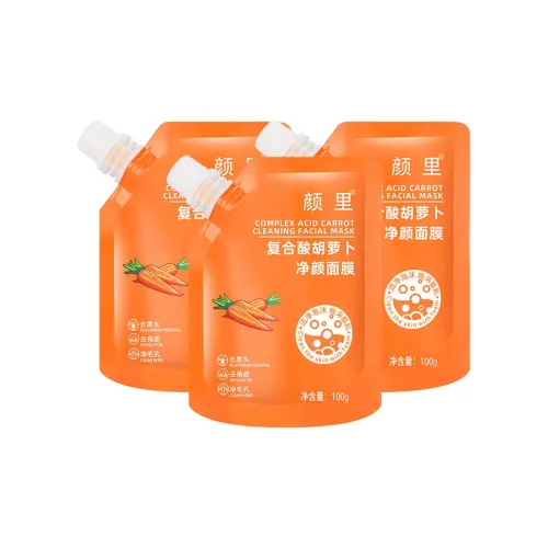 YANLI Композитный ACID Морковный Очищающий Маска с В комплекте сумка для покупок Борьба с АКНЕ Увлажняющий Отшелушивающий Очищающий