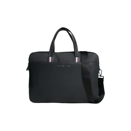 Tommy Hilfiger Полиуретан Сумка через плечо Сумка Сумка для ноутбука Мужская Черная